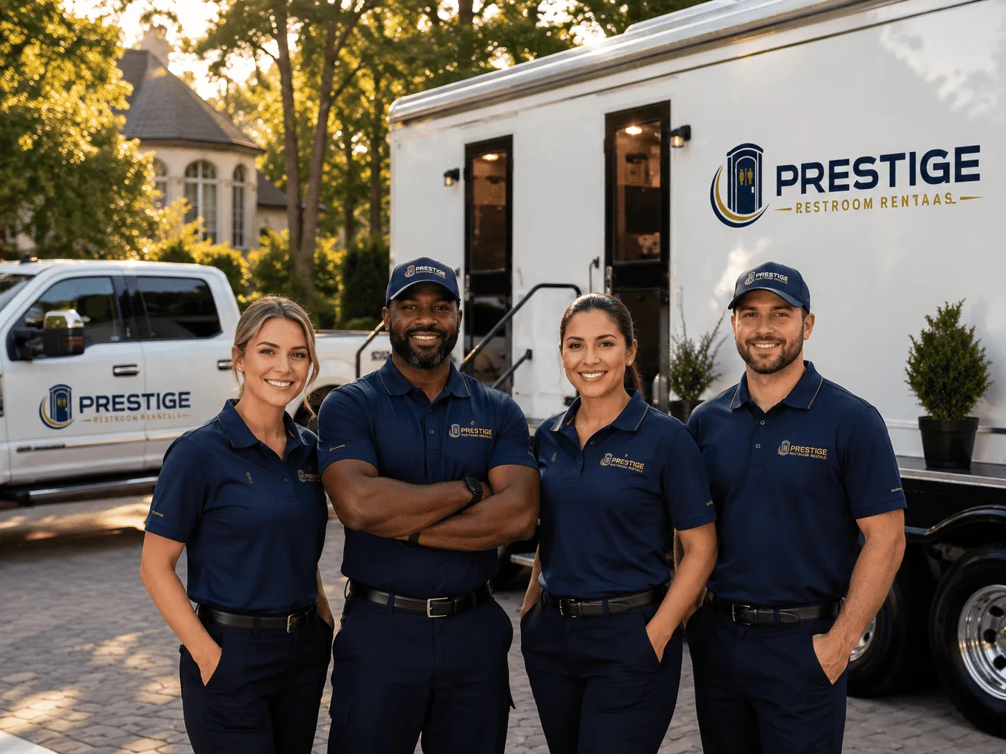 Trusted Luxury Portable Restrooms company in Harrogate, TN